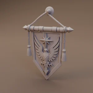 Star Emblem Hanging Banner