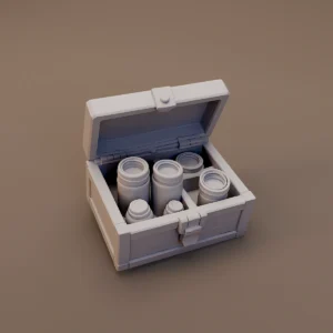 Open Instrument Storage Case