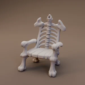 Skeletal Bone Throne