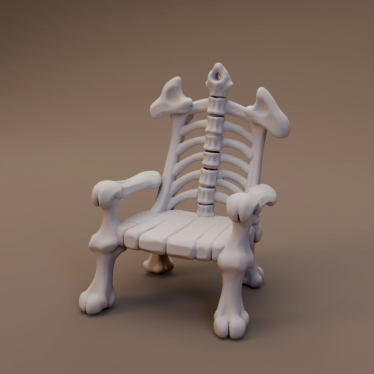 Skeletal Bone Throne