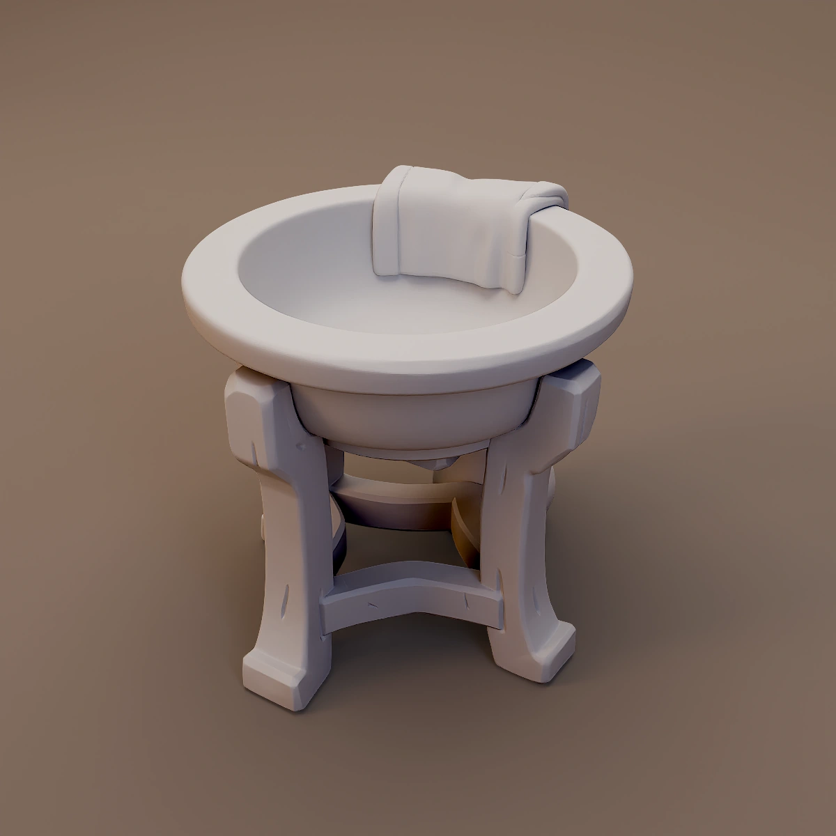 Round Mortar Workstation