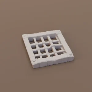 Square Grid Drain Grate