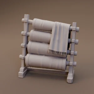 Fabric Roll Display Rack
