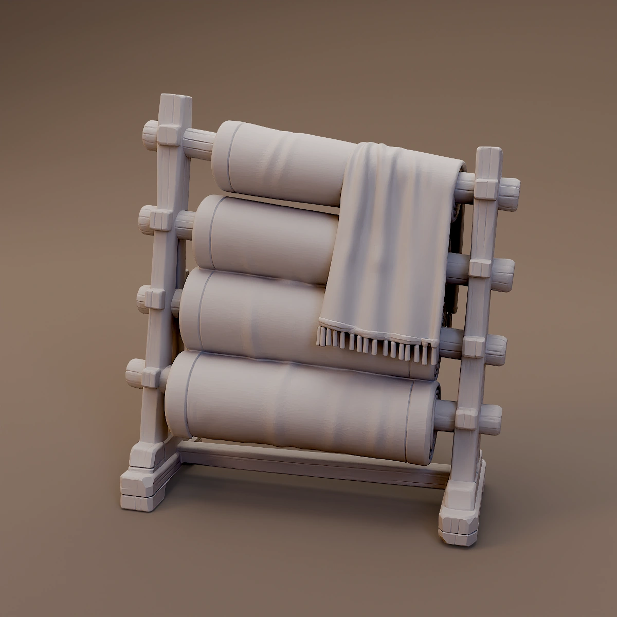 Fabric Roll Display Rack