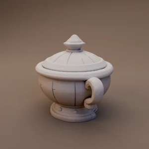 Lidded Footed Cup