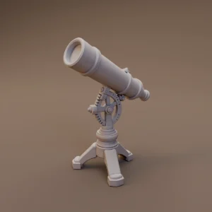 Telescope on Pedestal