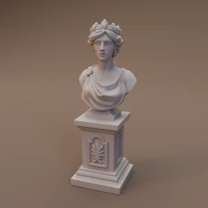 Classical Bust on Pedestal