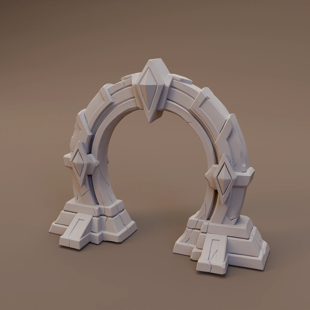 Stone Arcane Portal Arch