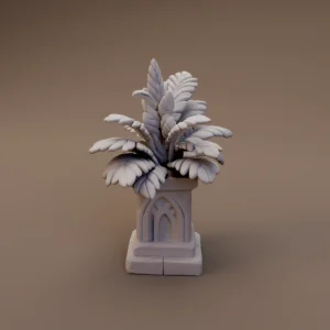 Fern in Square Planter