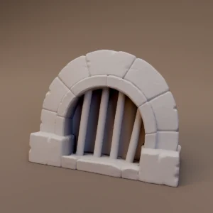 Arched Stone Sewer Grate