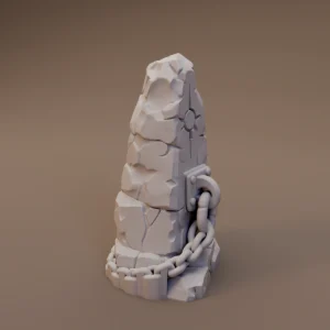 Chain Bound Rough Monolith