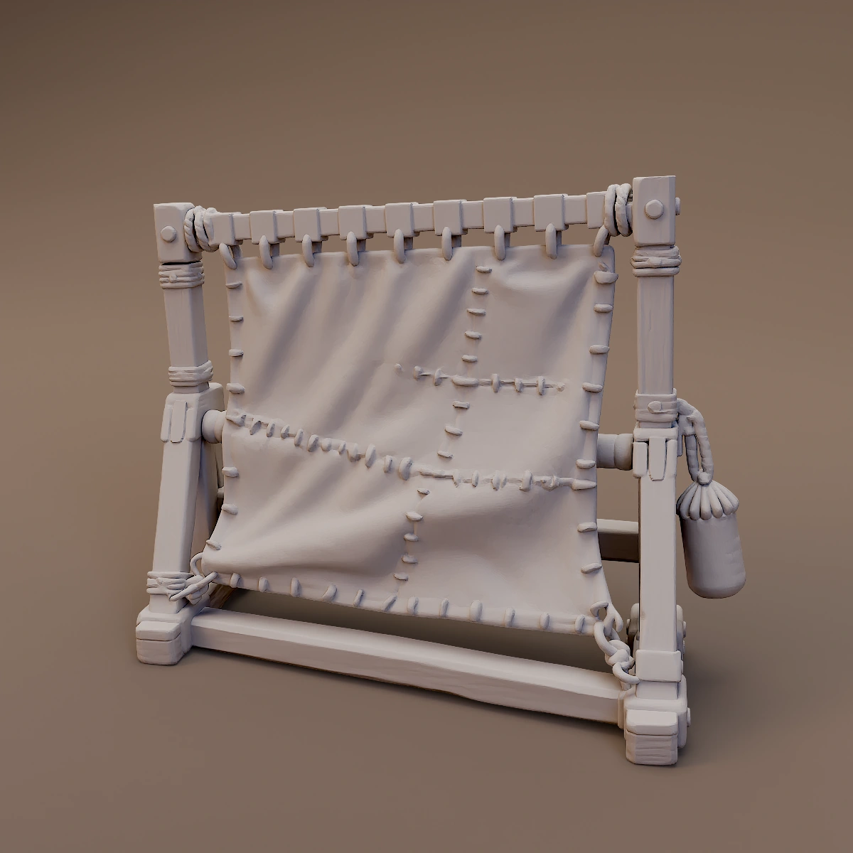 Stretched Hide Frame