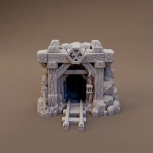 Rocky Mine Entrance