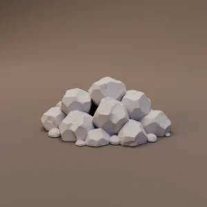 Pile of Mining Rocks
