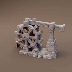Crank Driven Workshop Wheel