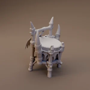 Bone Decorated Ceremonial Drum