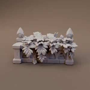 Flower Filled Rectangular Planter