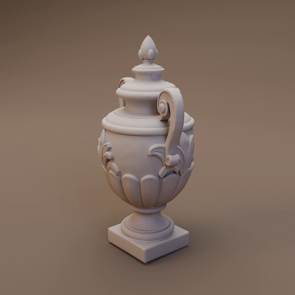 Decorative Lidded Urn