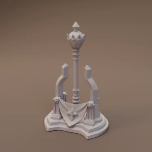 Ornate Ceremonial Standard Base