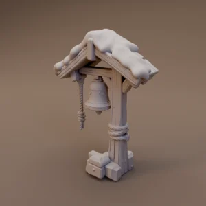 Roofed Bell Post