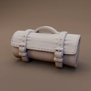 Rolled Bedroll with Straps