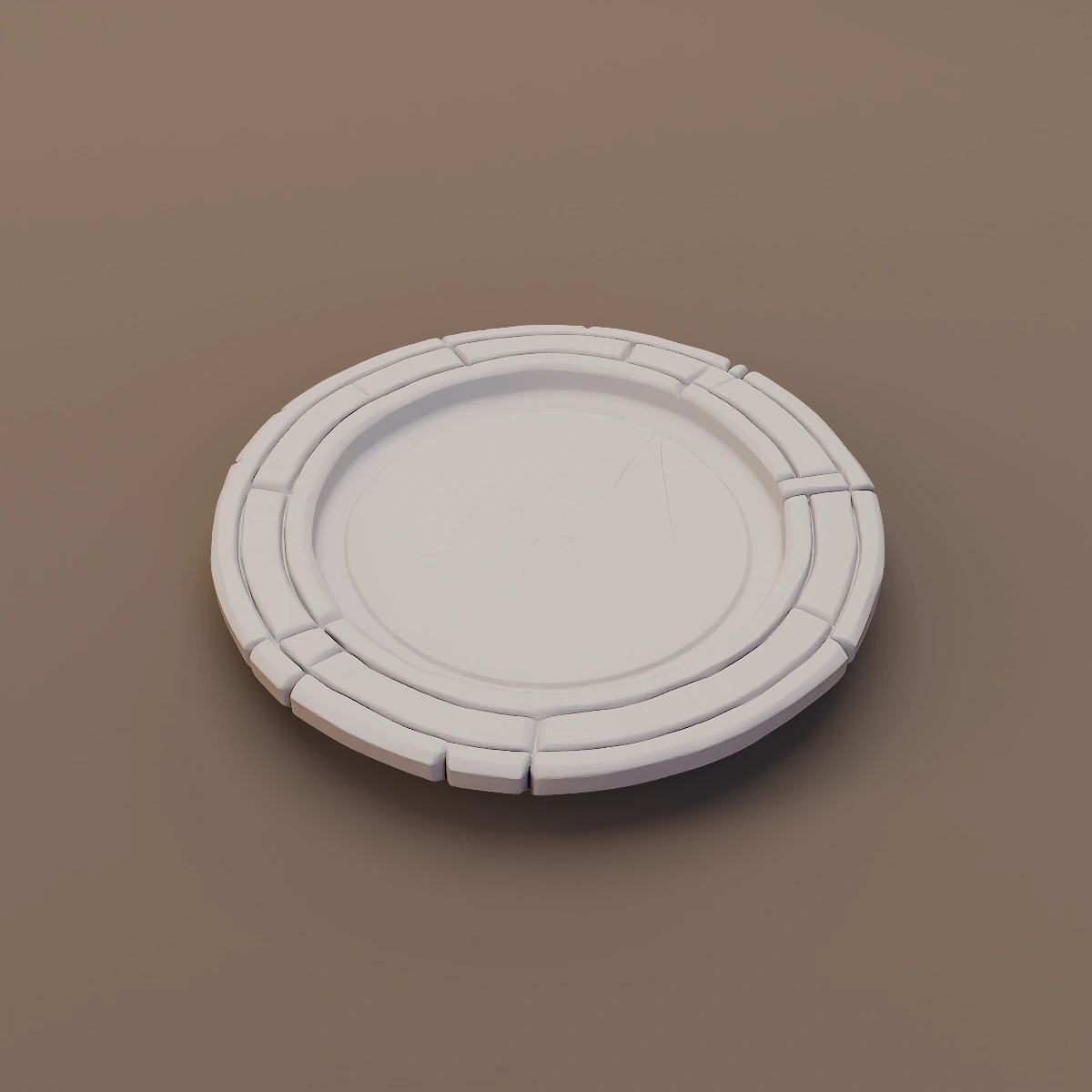 Round Serving Plate