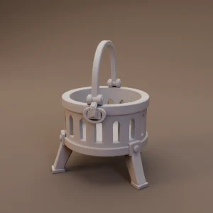 Handled Ceramic Brazier