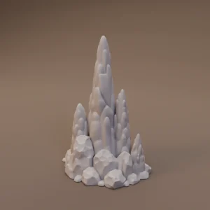 Tall Cave Stalagmites