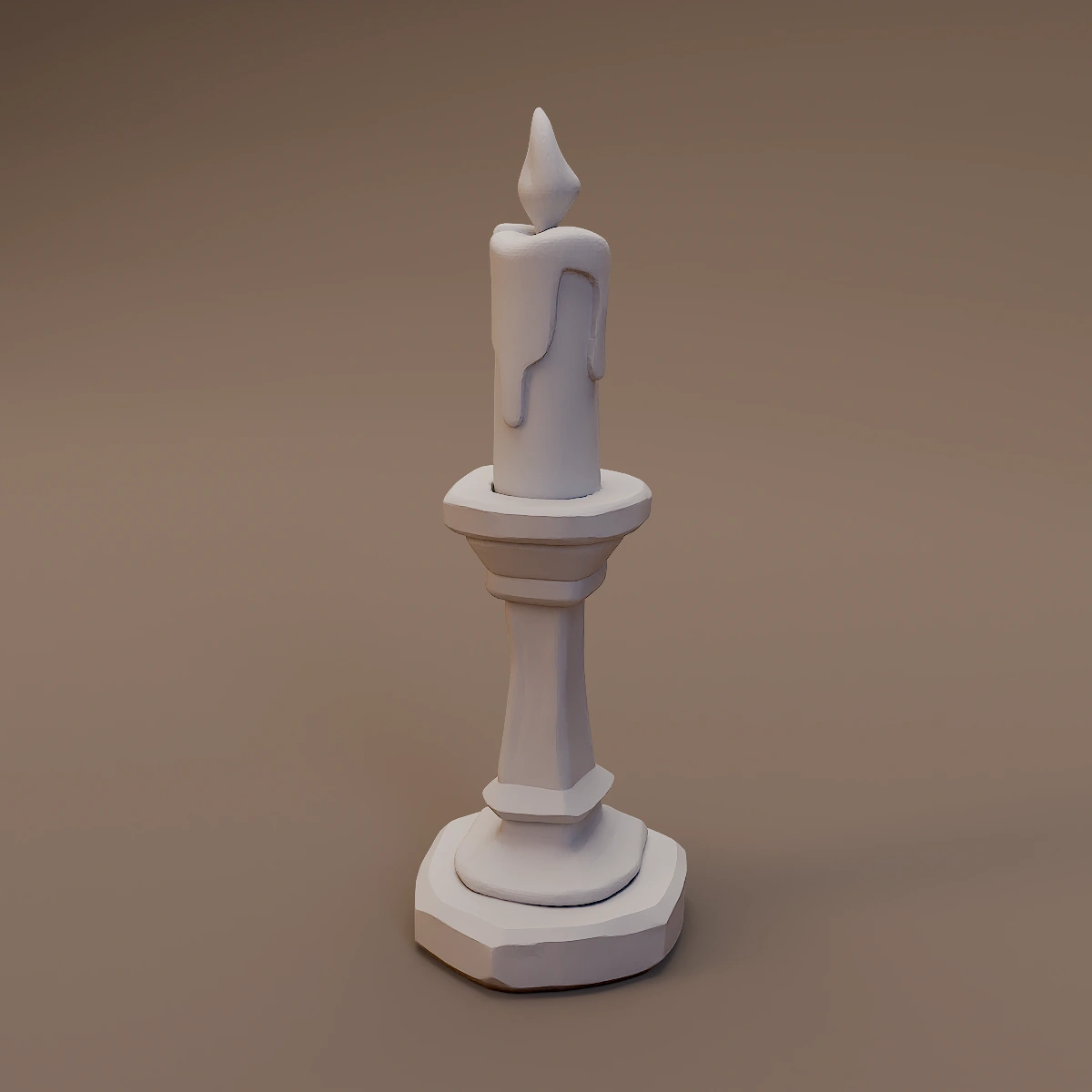 Tall Single Candle Stand