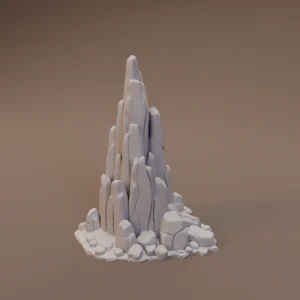 Slender Rock Spire Cluster