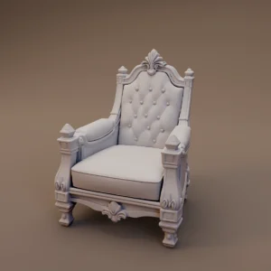 Tufted Palace Armchair