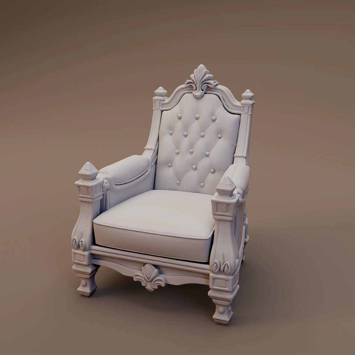 Tufted Palace Armchair