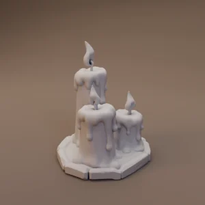 Melted Candle Cluster