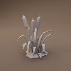 Cluster of Cattails