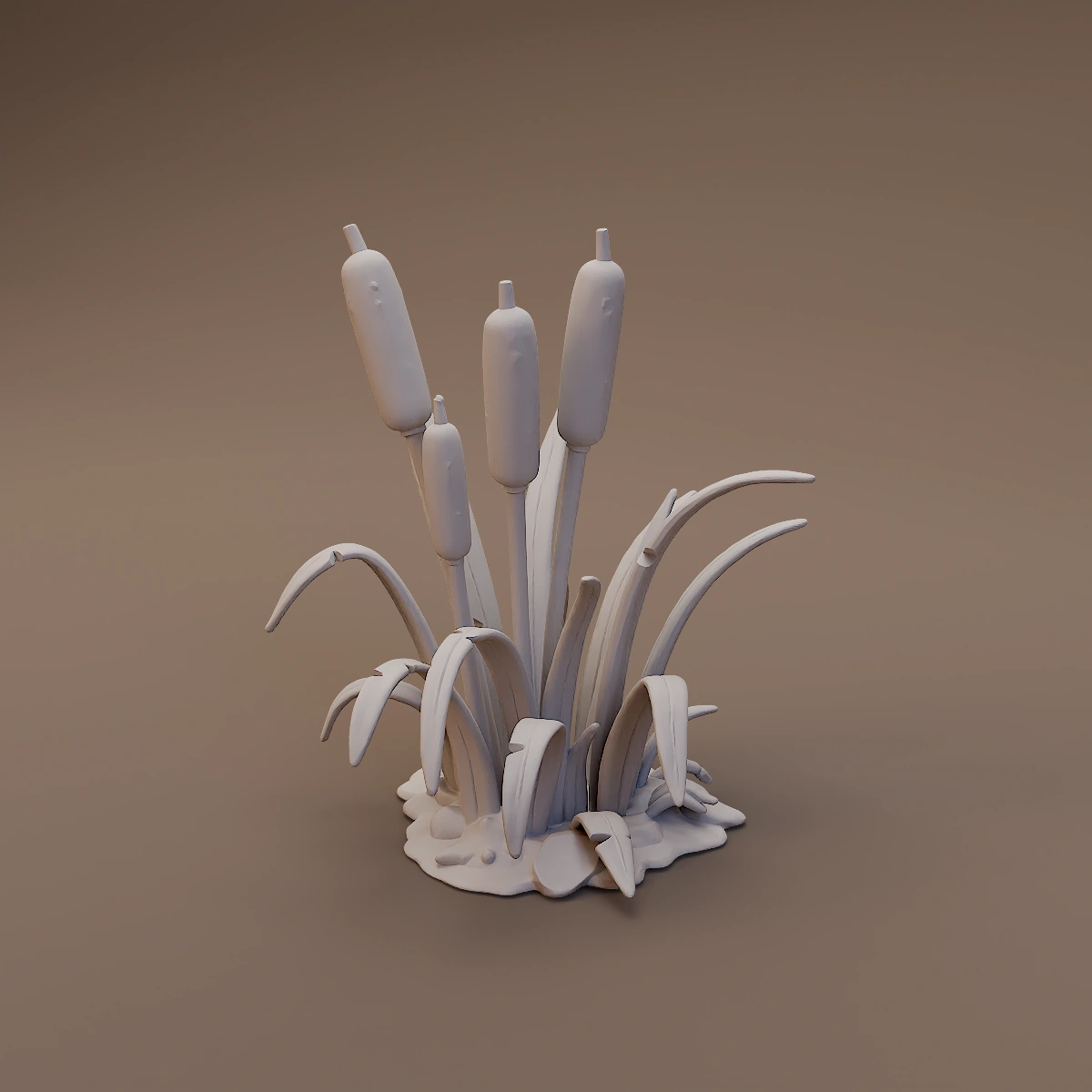 Cluster of Cattails