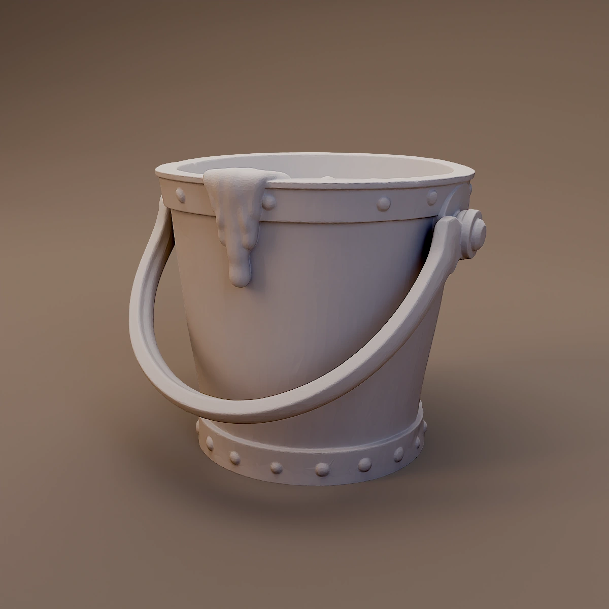 Wooden Water Bucket