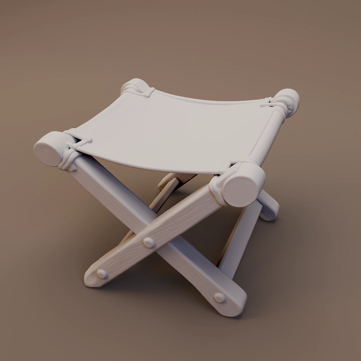 Folding Canvas Stool