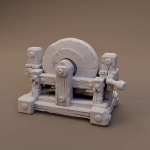 Hand Cranked Grinding Wheel