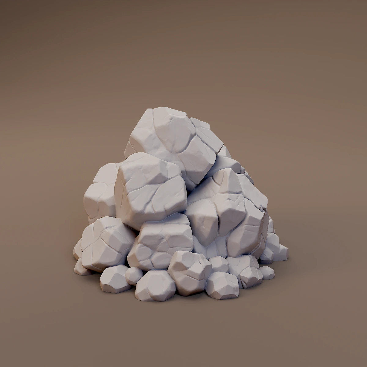 Craggy Boulder Pile