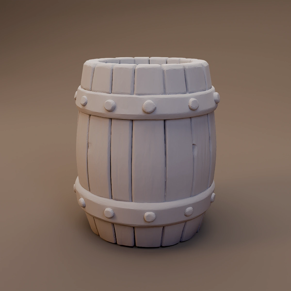 Wooden Ale Barrel