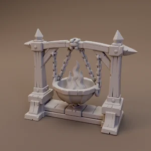 Suspended Ritual Cauldron