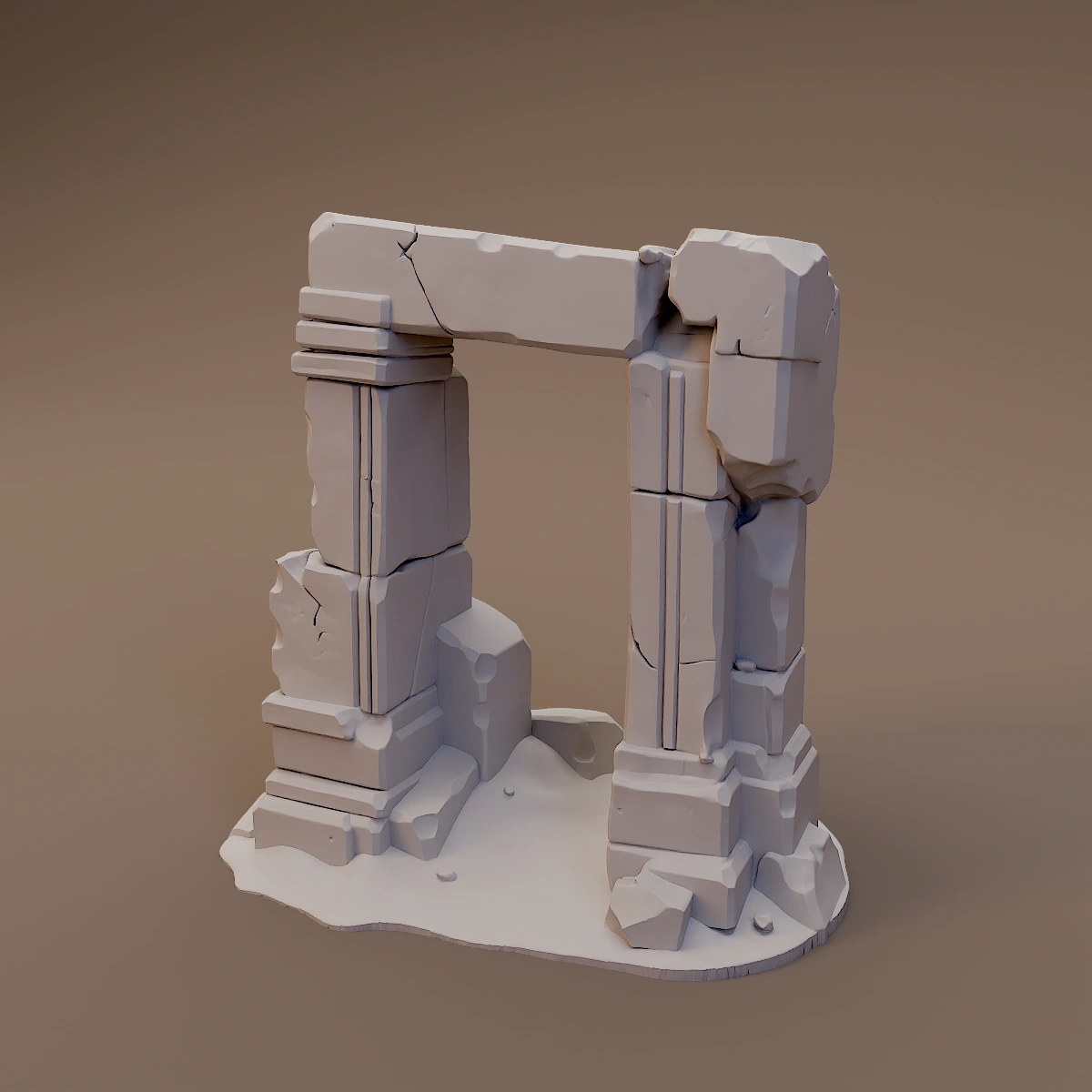 Rectangular Stone Doorway