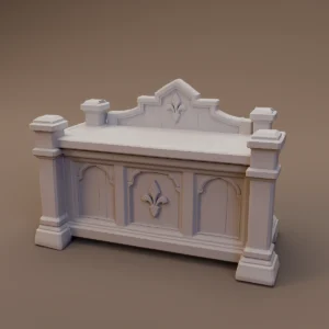 Fleur De Lis Church Altar