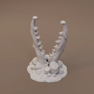 Upright Animal Jawbones