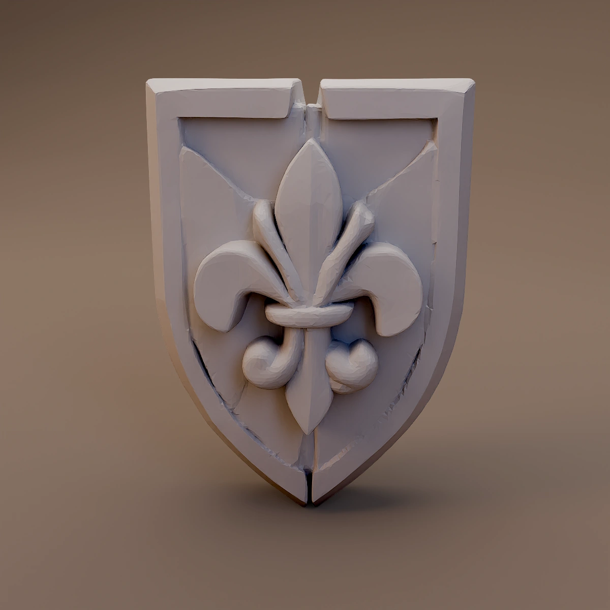 Fleur De Lis Shield