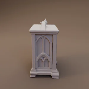 Carved Wooden Pulpit