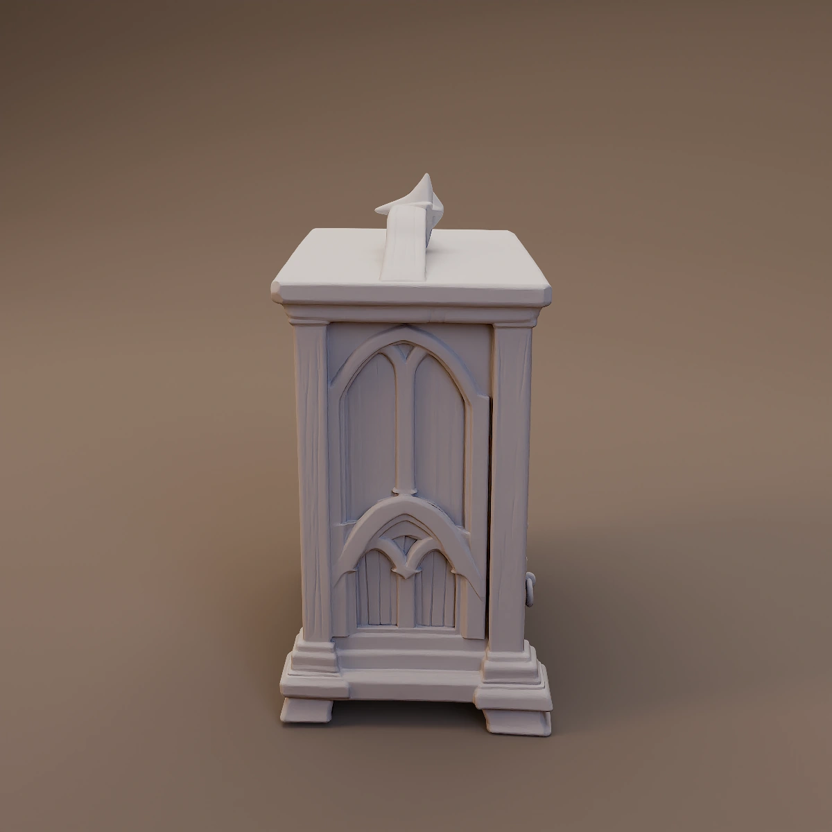 Carved Wooden Pulpit