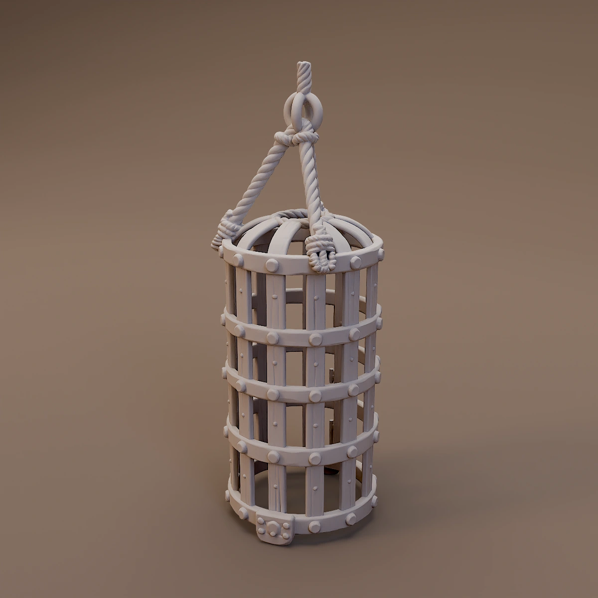 Hanging Cylindrical Cage