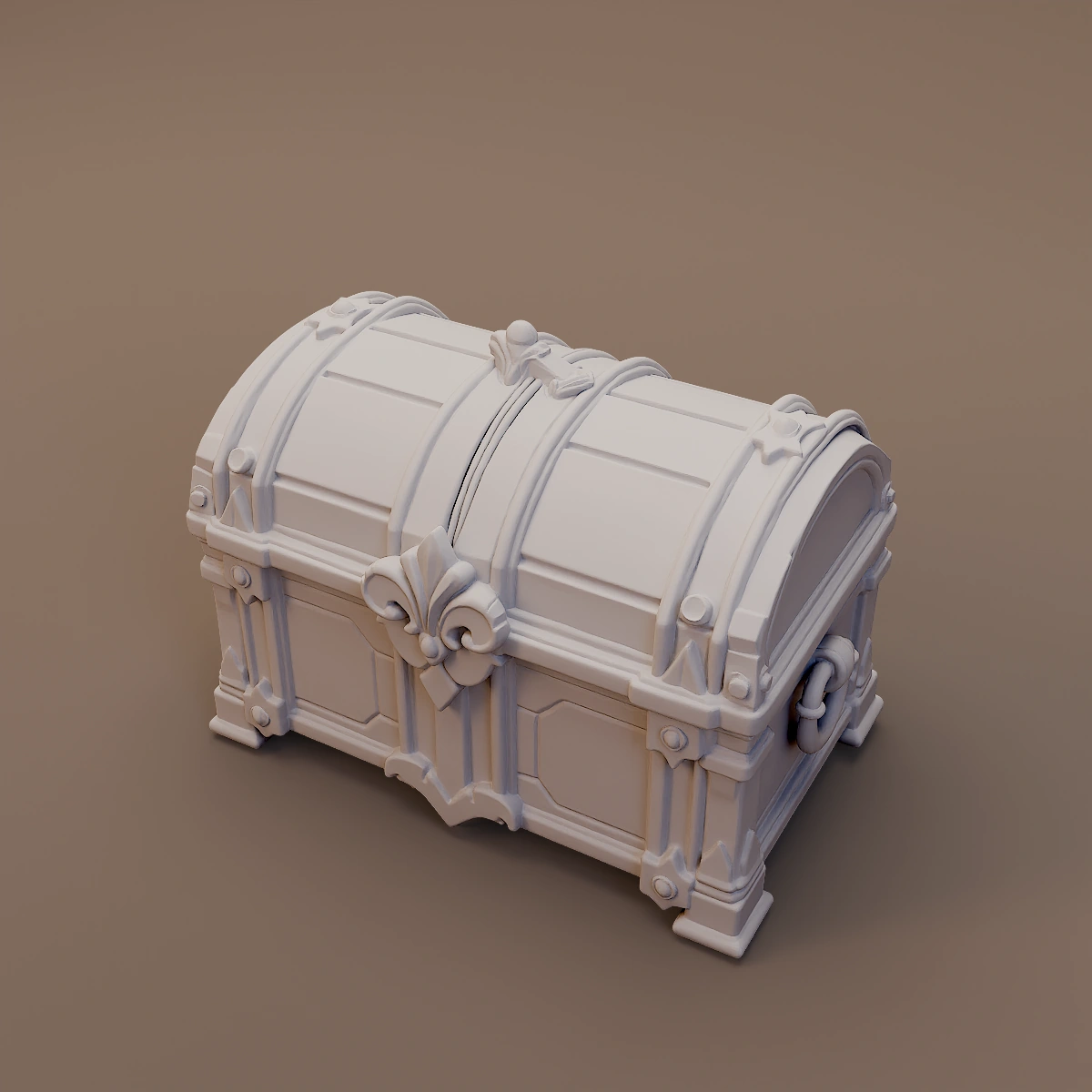 Ornate Domed Treasure Chest
