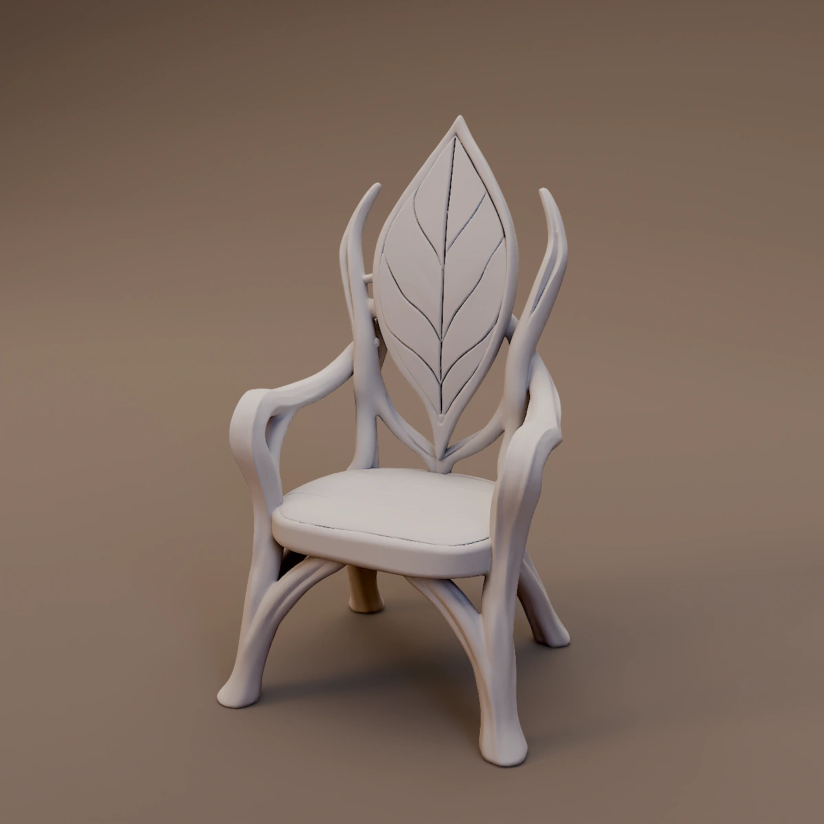 Leaf Back Elven Chair